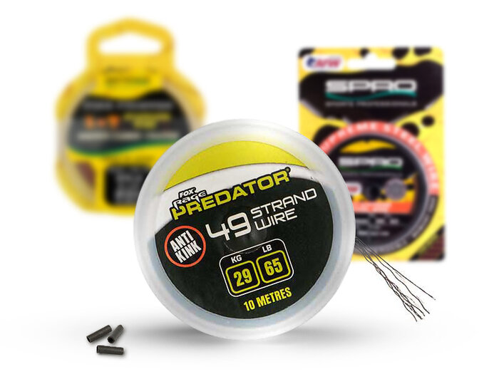 Köderfisch Vorfachmaterial