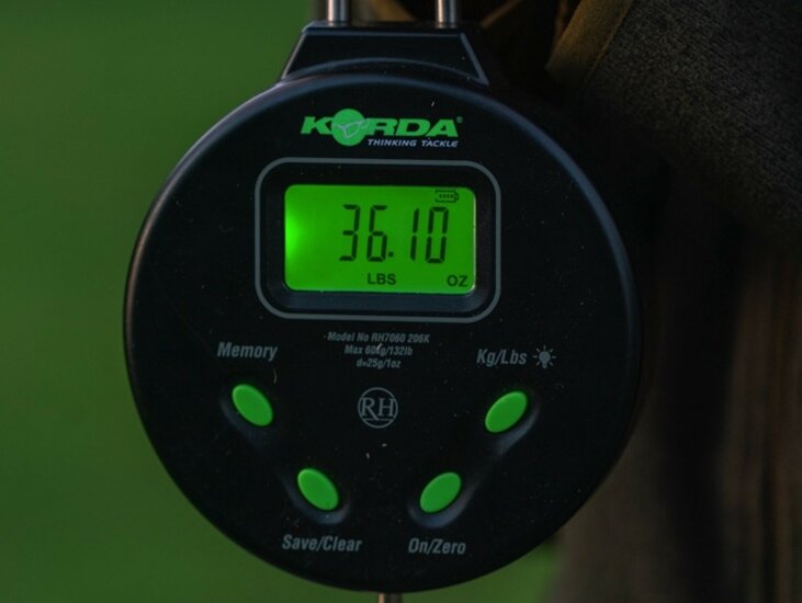 Digital Scale 132LB/60KG Korda