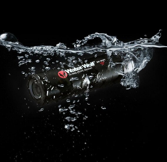 2K Wifi Underwater Camera Waterwolf