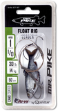 Float Claw Hook Camouflage #1 #1/0  14KG/30LBS Quantum Mr. Pike_